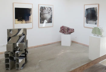 Catherine Guiraud, exposition Galerie Arts Raden, Plogastel St-Germain.